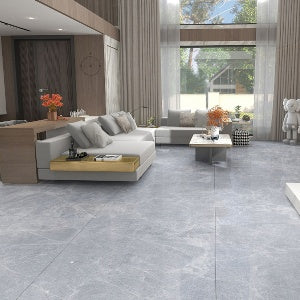 Normal Sintered Stone Slab - "The Finest Hermes Gray" Stone Pattern