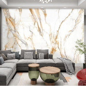 Normal Sintered Stone Slab - "Fire Phoenix | ABC" Stone Pattern