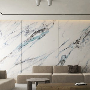 Normal Sintered Stone Slab - "Iceberg Beauty | ABC" Stone Pattern