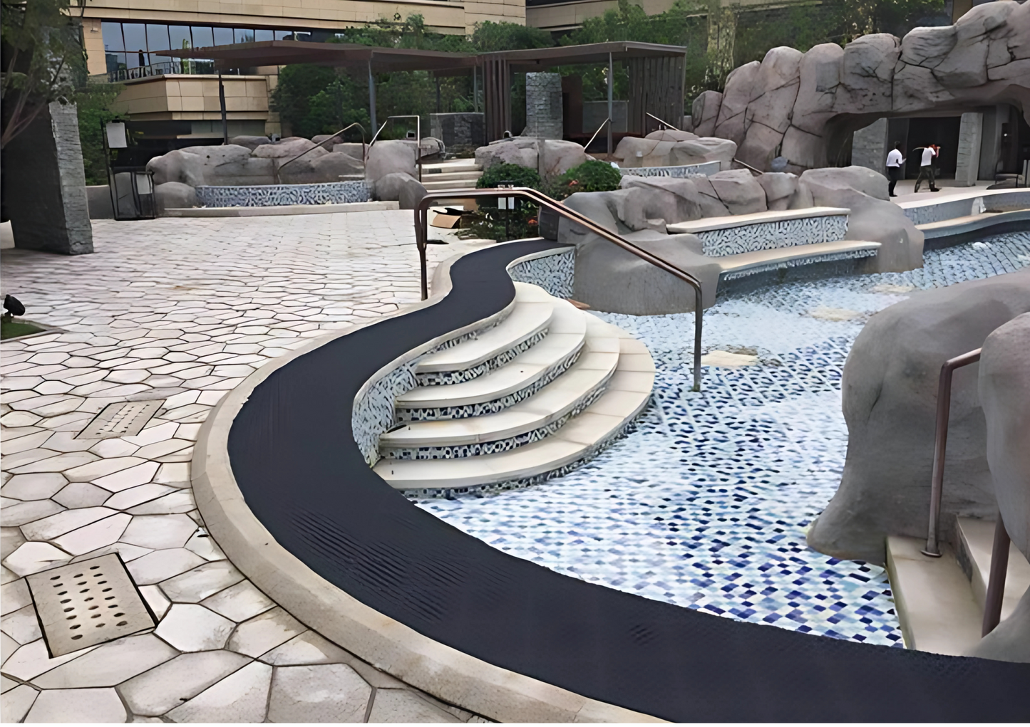 Anti Slip Modular Mats - " JENTLE "