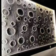 PU Stone - "Lunar Stone Slat (Small Circle)"