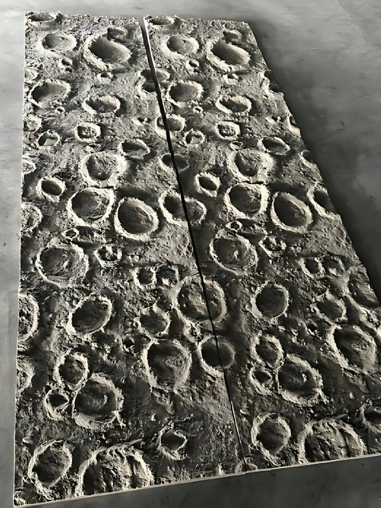 PU Stone - "Lunar Stone Slat (Small Circle)"