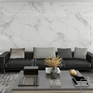 Normal Sintered Stone Slab - "Meili Snow Mountain | ABC" Stone Pattern