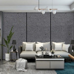 Normal Sintered Stone Slab - "Platinum Terrazzo" Stone Pattern