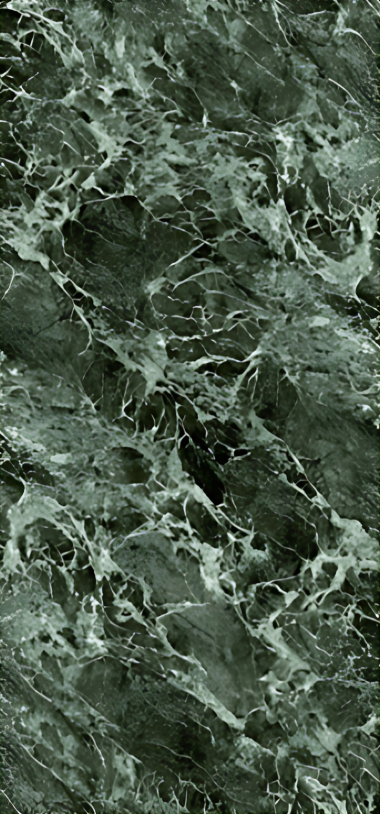 Full Body Sintered Stone Slab - " MT3018PF PRADA GREEN" Dark green, White