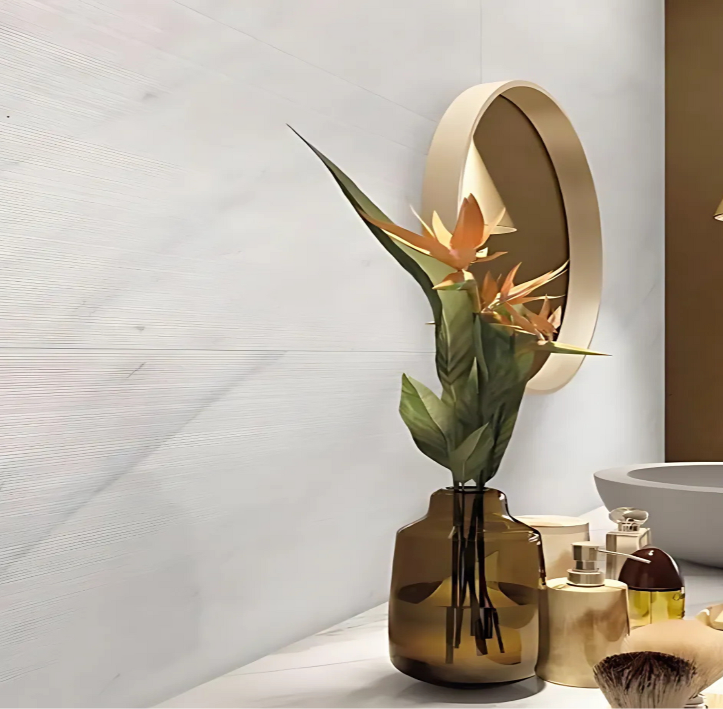 Ceramic Tile Marble Collection - " Premium White "