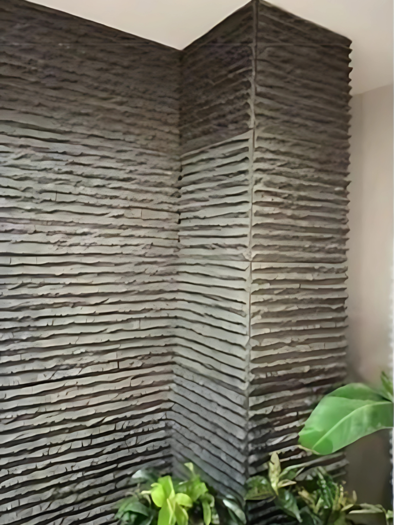 PU Stone - "Wave Stone Slat"