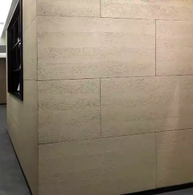 Modified Clay Material - "Rammed Earth Board"
