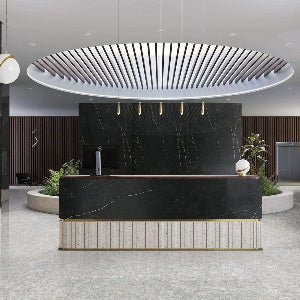 Normal Sintered Stone Slab - "Volcanic Cave" Stone Pattern