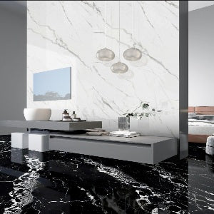 Normal Sintered Stone Slab - "Flick Willow" Stone Pattern