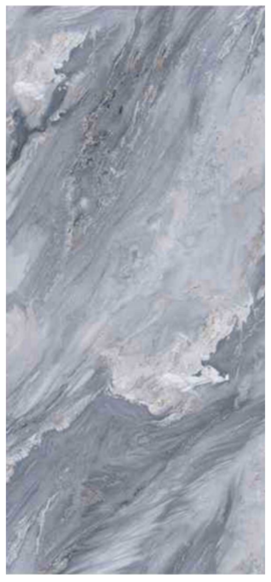 Normal Sintered Stone Slab - "Bulgari Blue | ABC " Stone Pattern