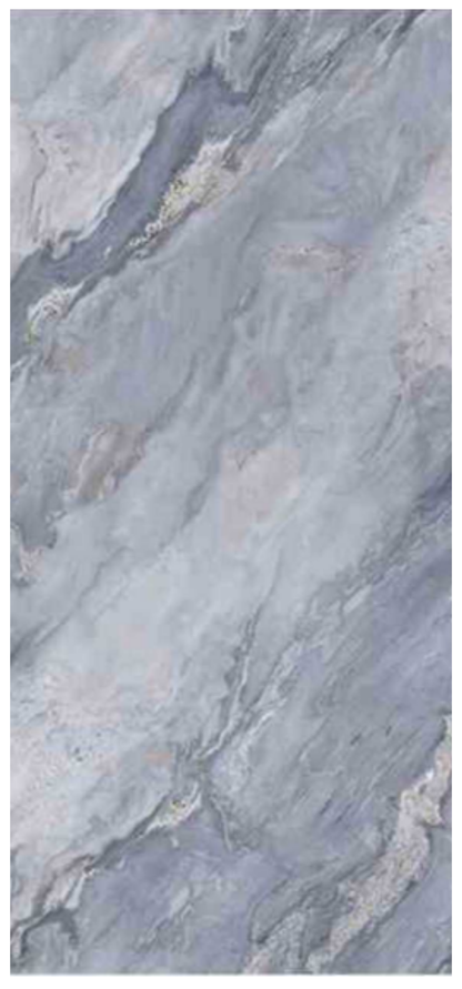 Normal Sintered Stone Slab - "Bulgari Blue | ABC " Stone Pattern