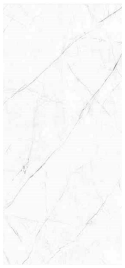 Normal Sintered Stone Slab - "Camia White | ABC" Stone Pattern