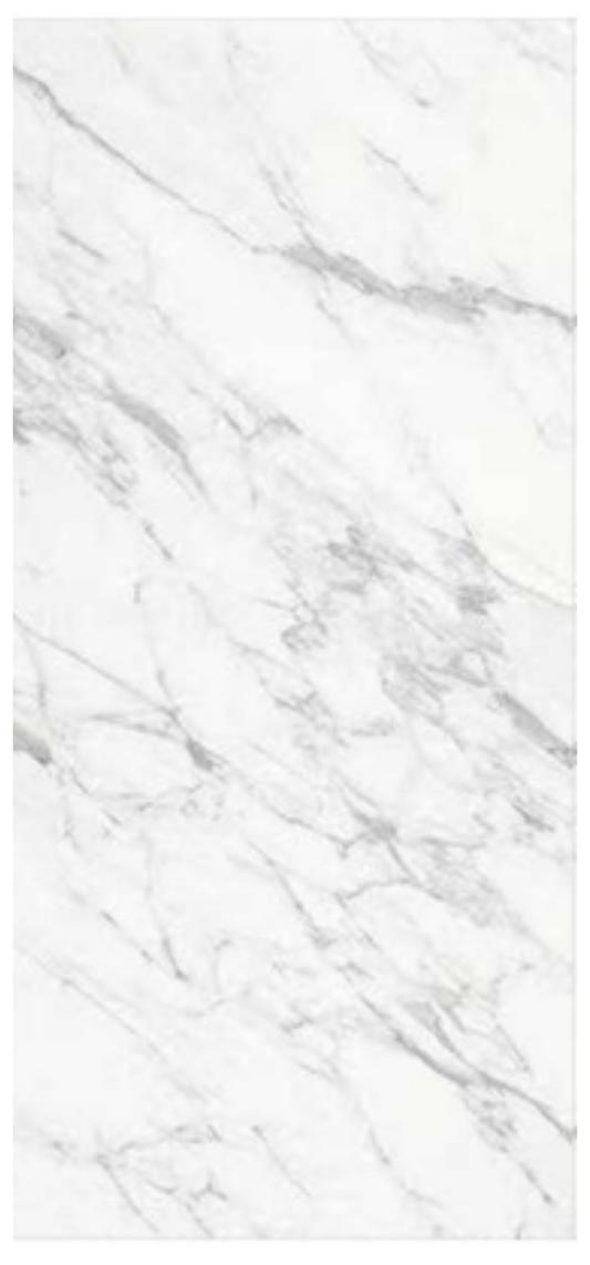 Normal Sintered Stone Slab - "Carrara White | AB" Stone Pattern