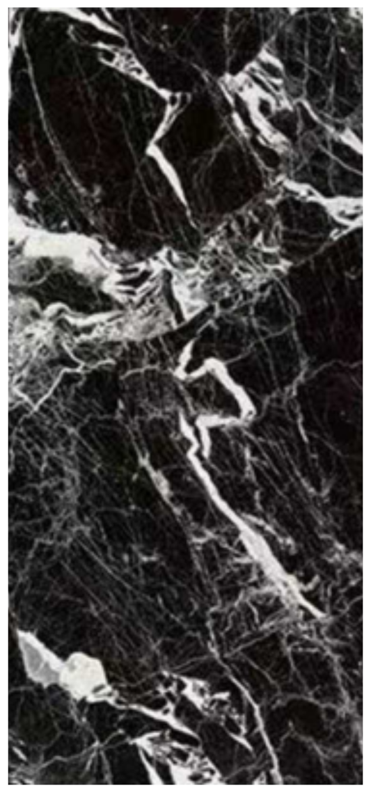 Normal Sintered Stone Slab - "Napoleon Black" Stone Pattern