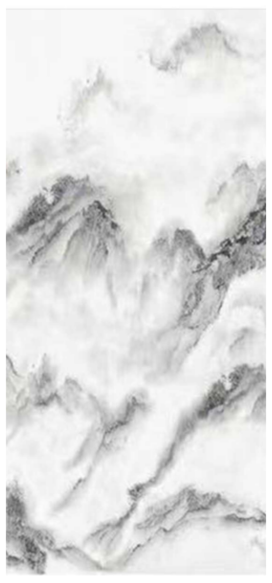 Normal Sintered Stone Slab - "Rich Mountain Residence Map | ABC" Stone Pattern