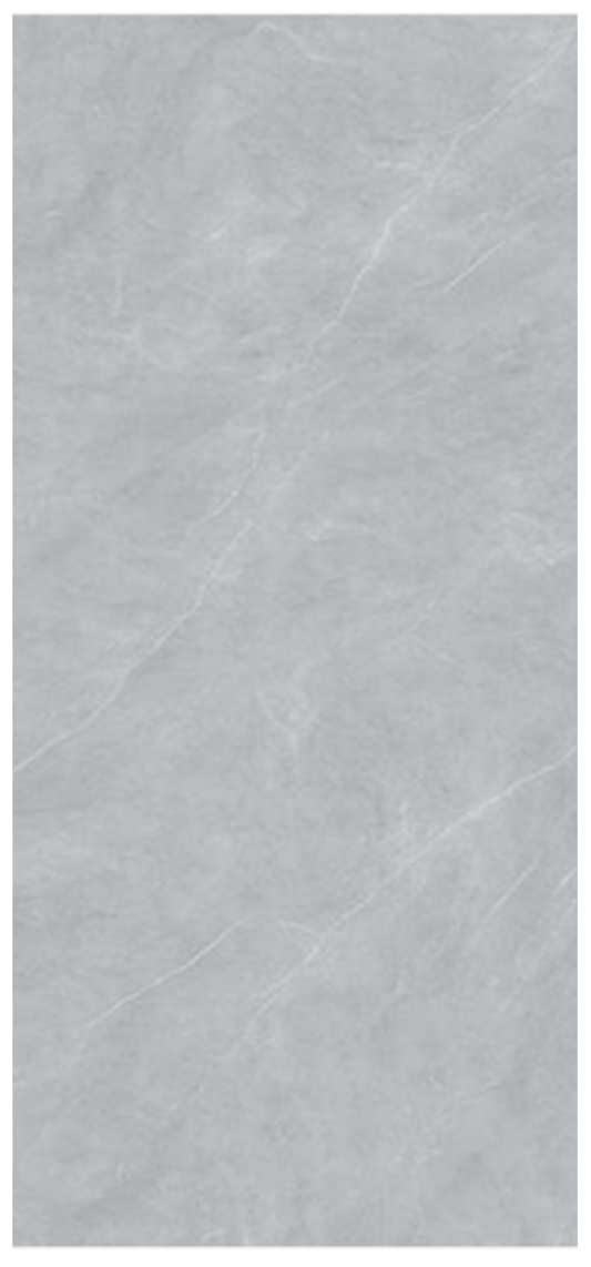 Normal Sintered Stone Slab - "Senivia Light Grey" Stone Pattern