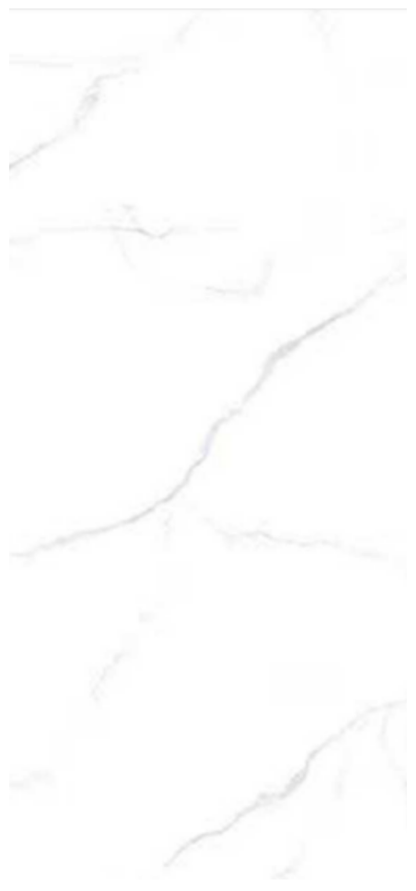 Normal Sintered Stone Slab - "Snow White | ABC" Stone Pattern
