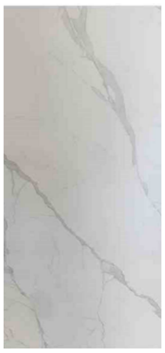 Normal Sintered Stone Slab - "Snowy" Stone Pattern