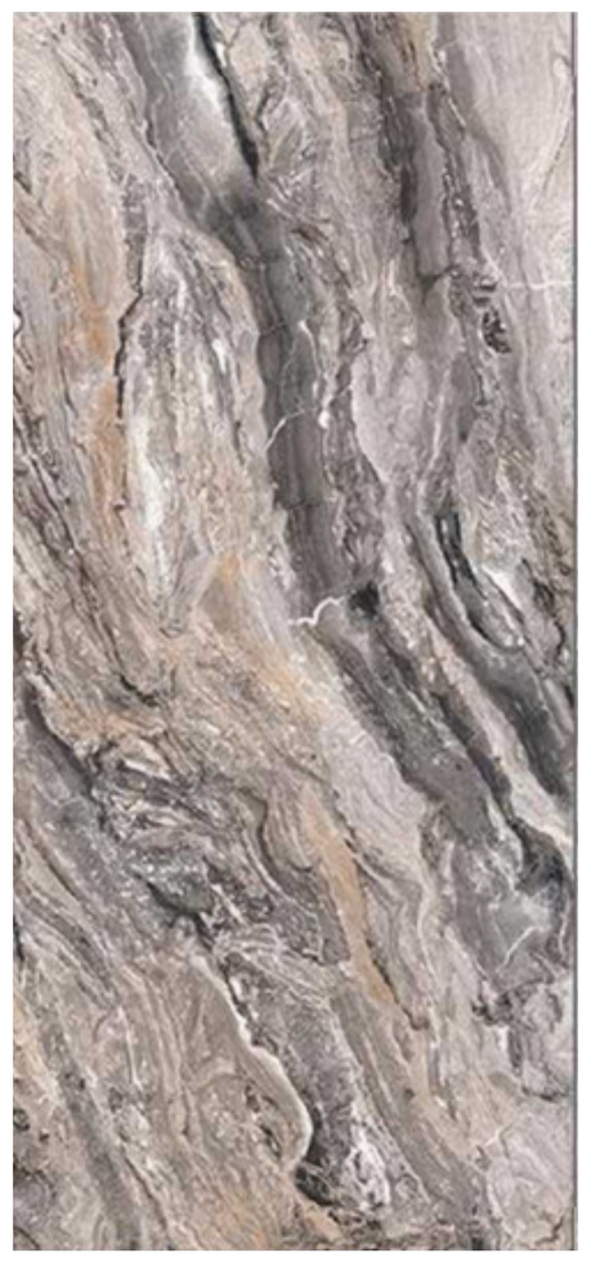 Normal Sintered Stone Slab - "Venetian Brown | AB" Stone Pattern