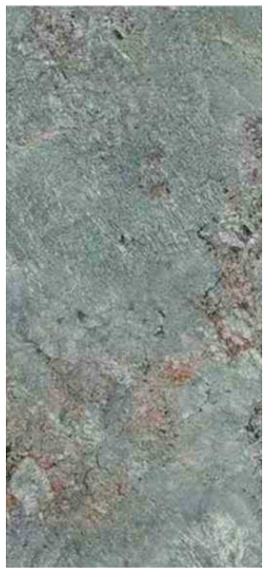 Normal Sintered Stone Slab - "Waves Green" Stone Pattern
