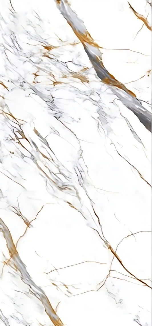 Normal Sintered Stone Slab - "Carve Fish Maw Gold | AB" Stone Pattern