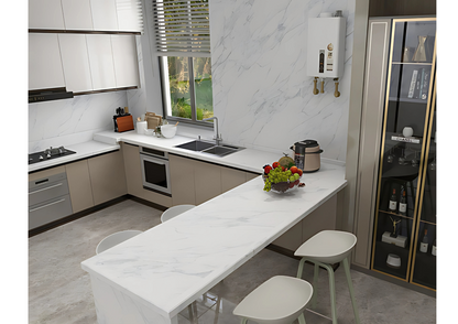 Normal Sintered Stone Slab - "Fine Flower" Stone Pattern