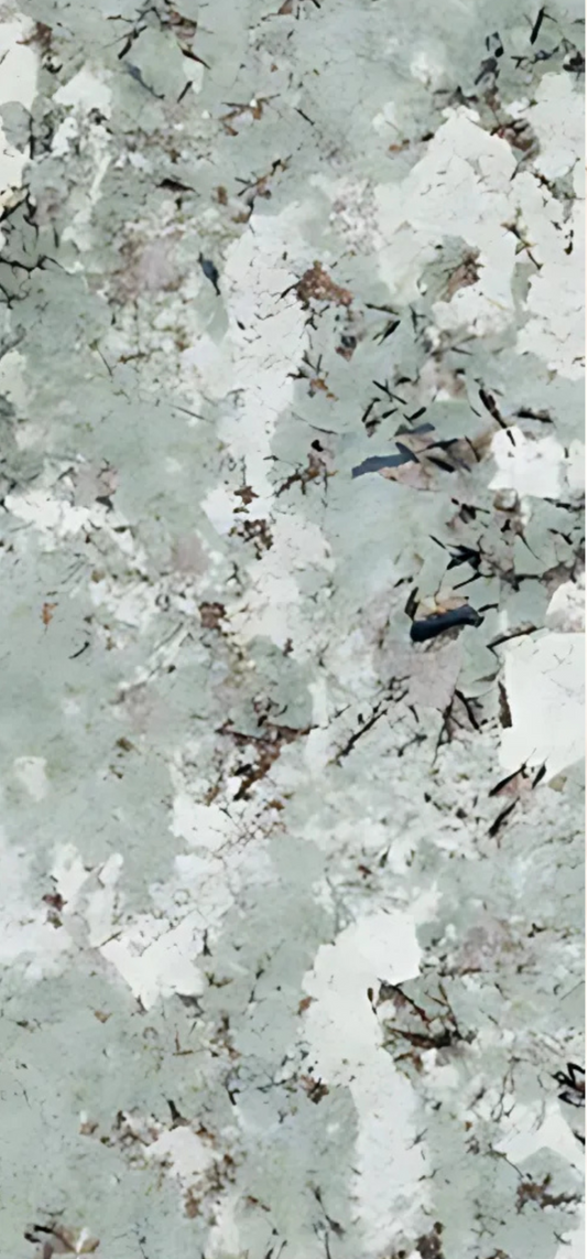 Normal Sintered Stone Slab - "Snowy Blue" Stone Pattern