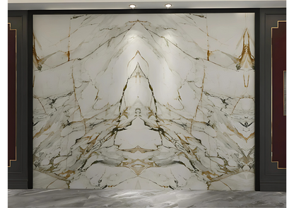 Normal Sintered Stone Slab - "The Golden Days | AB" Stone Pattern